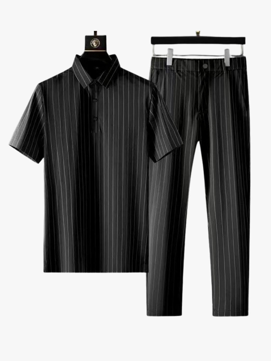 Men's Basic Coordinated short-sleeved suit